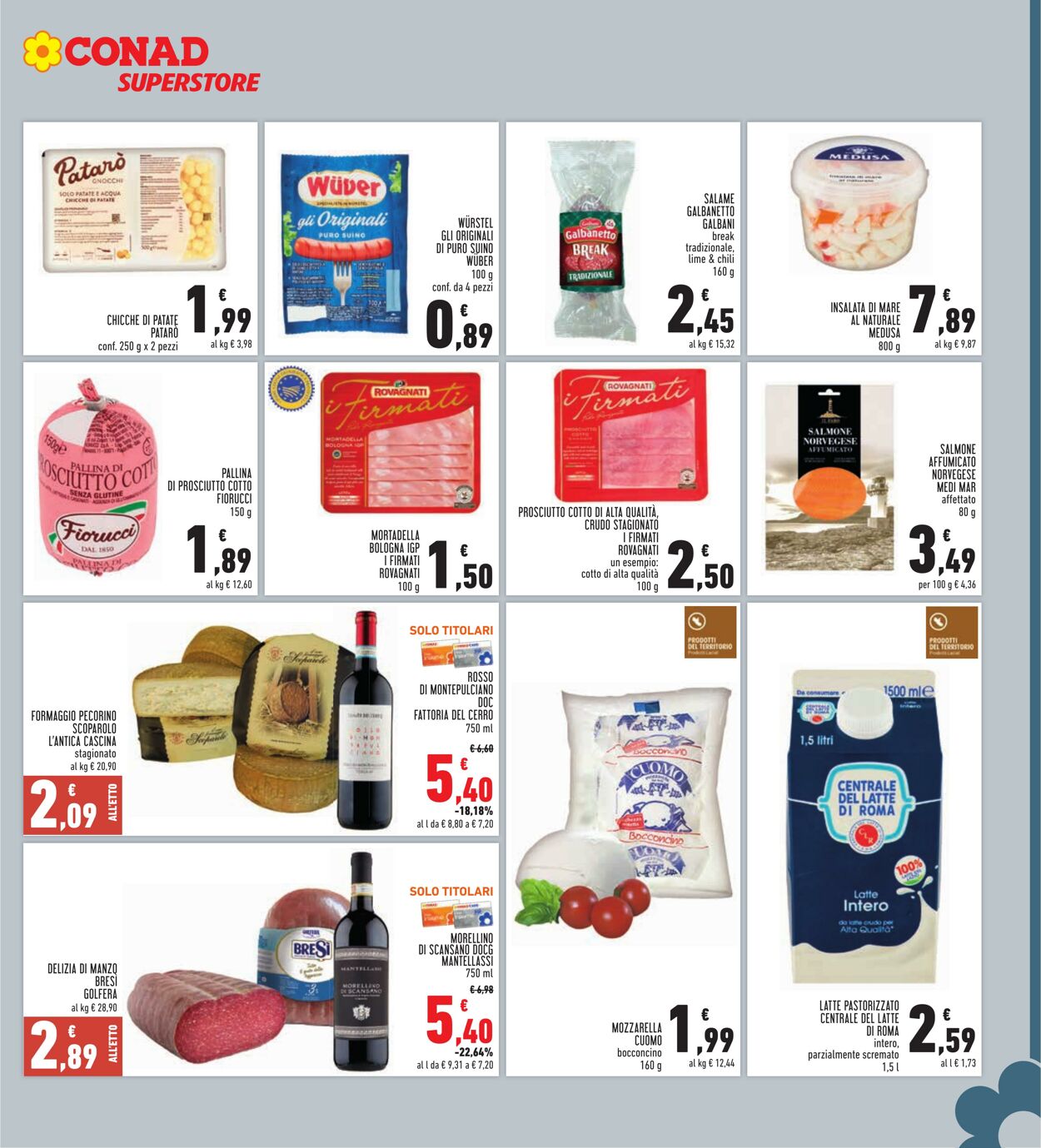 Volantino Conad 07.08.2025 - 07.08.2025