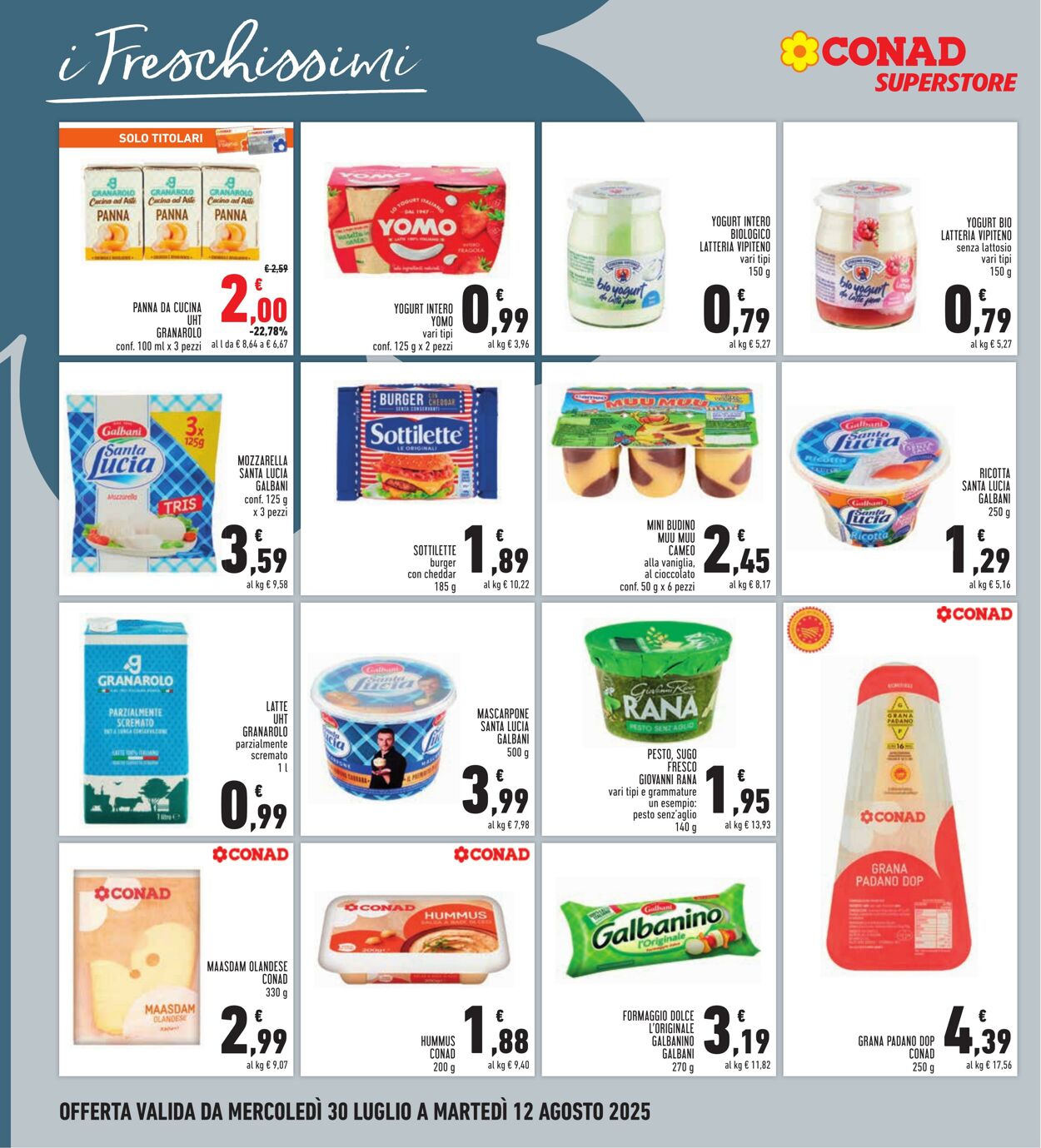 Volantino Conad 07.08.2025 - 07.08.2025