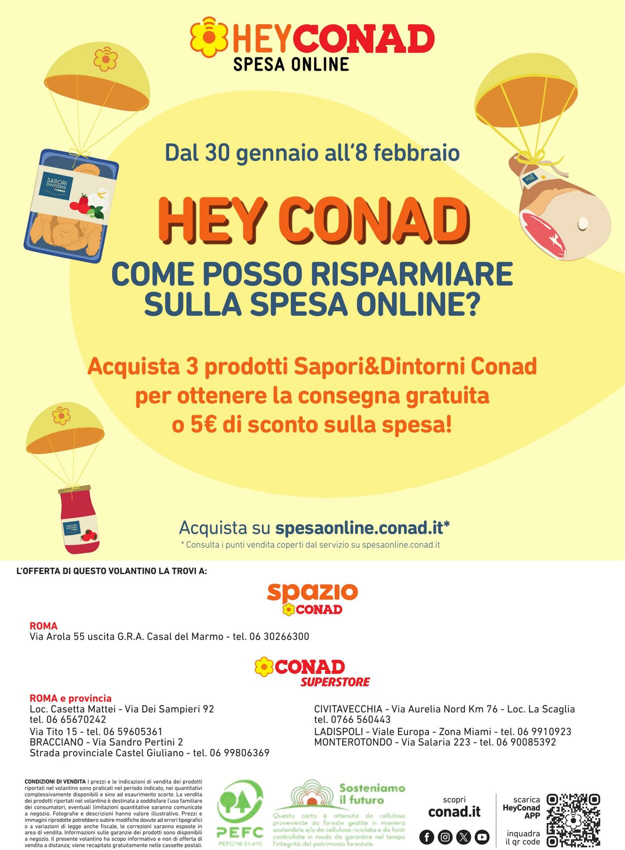 Volantino Conad 30.01.2025 - 22.02.2025