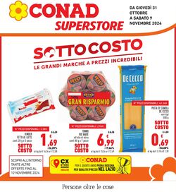 Volantino Conad 31.10.2024 - 12.11.2024