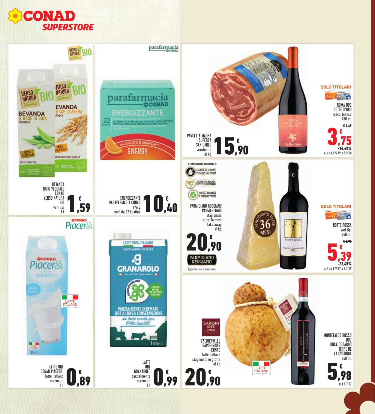 Volantino Conad 03.10.2022 - 12.11.2022