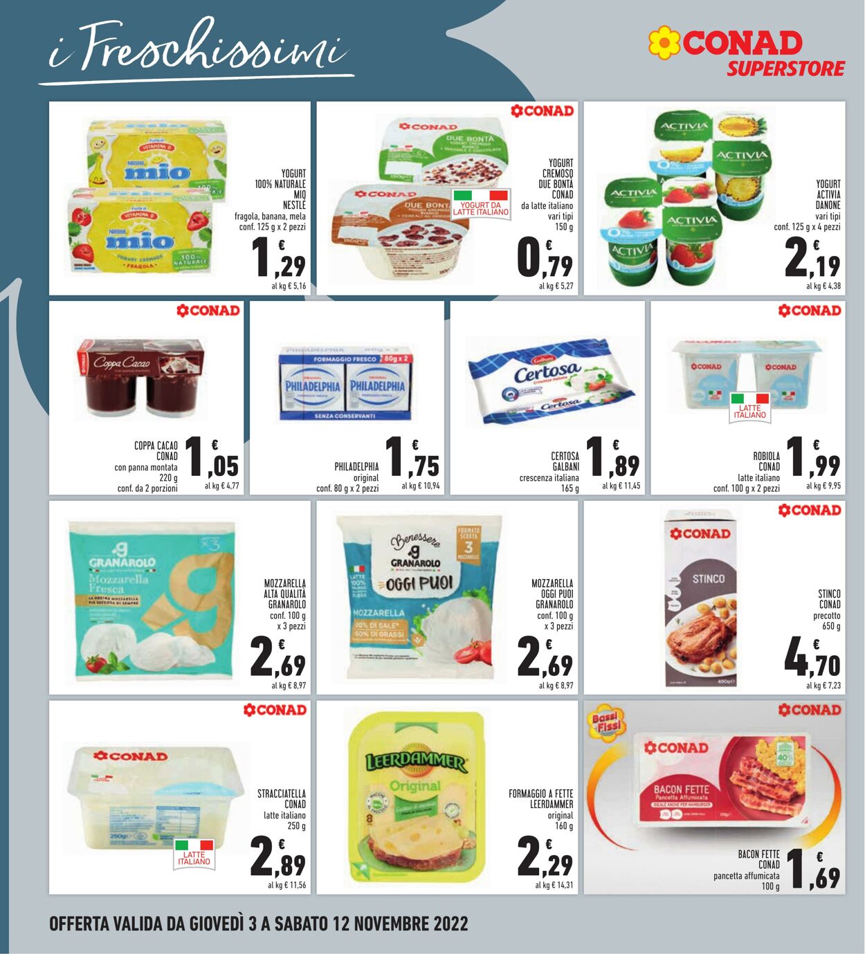 Volantino Conad 03.10.2022 - 12.11.2022