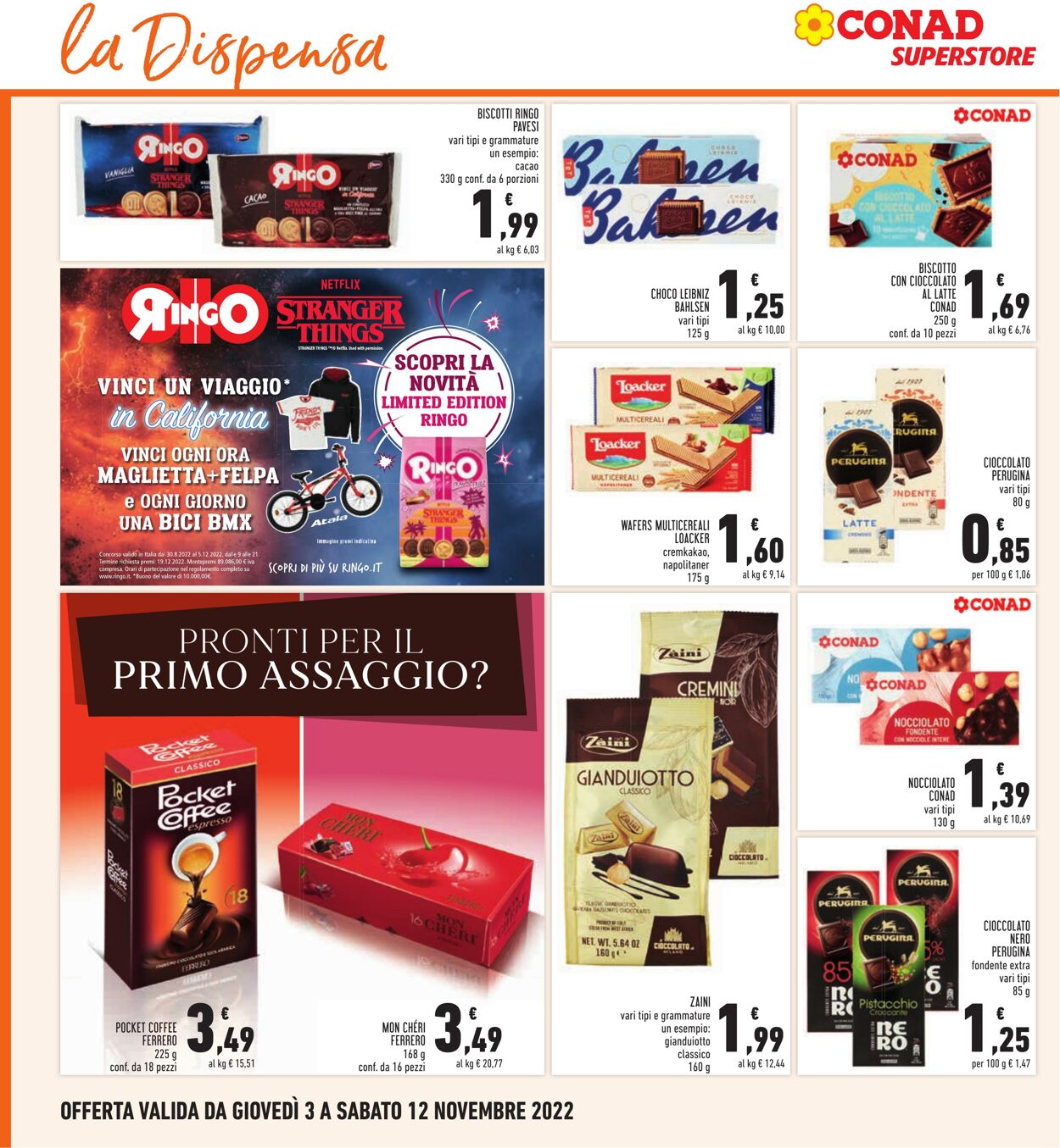 Volantino Conad 03.10.2022 - 12.11.2022