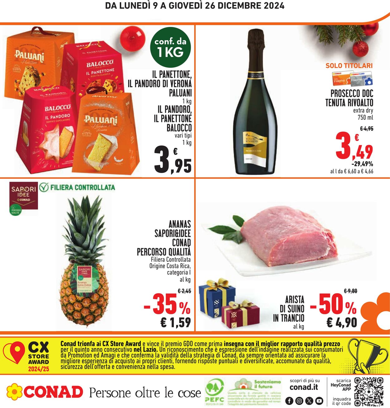 Volantino Conad 09.12.2024 - 26.12.2024