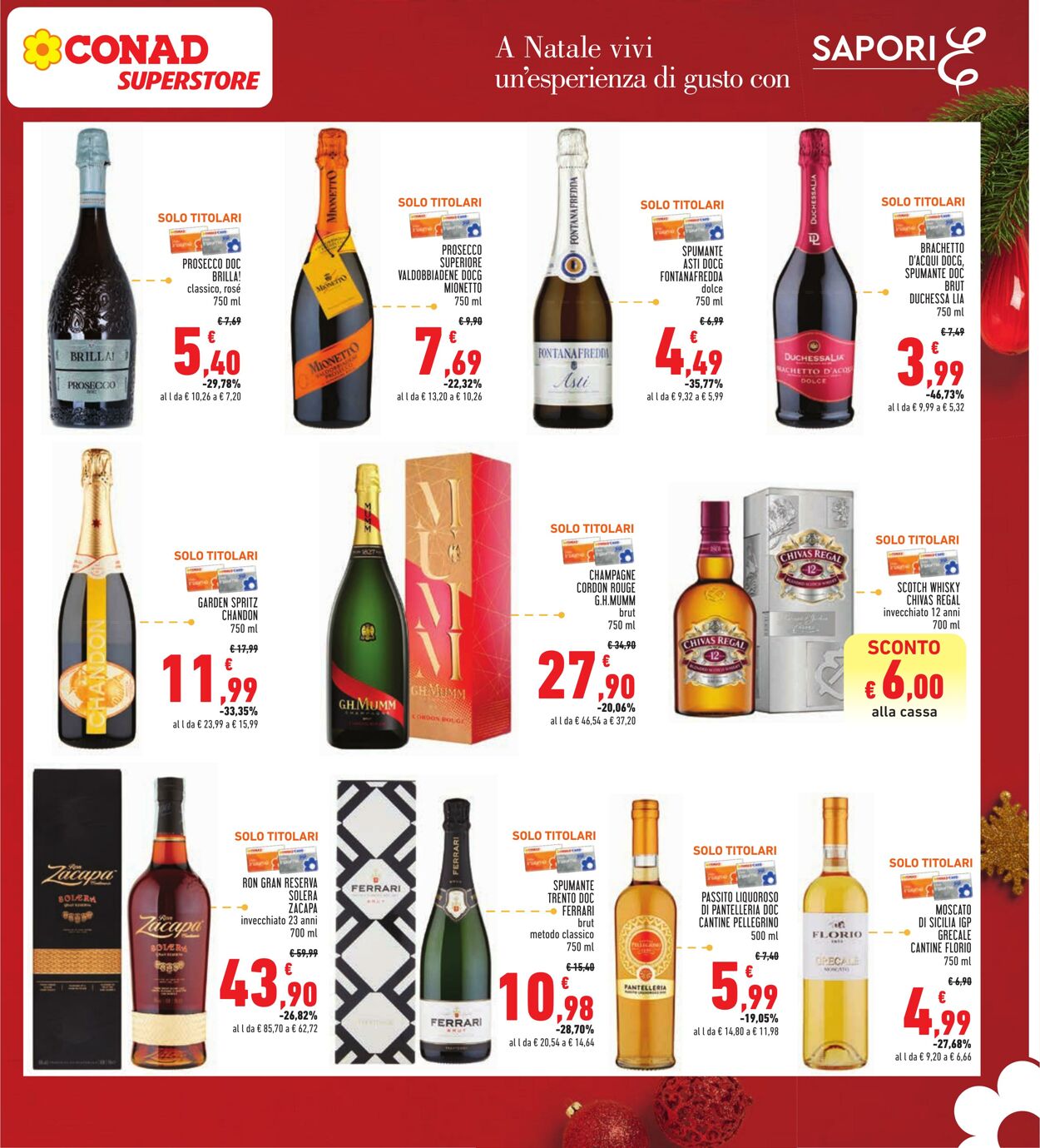 Volantino Conad 09.12.2024 - 26.12.2024