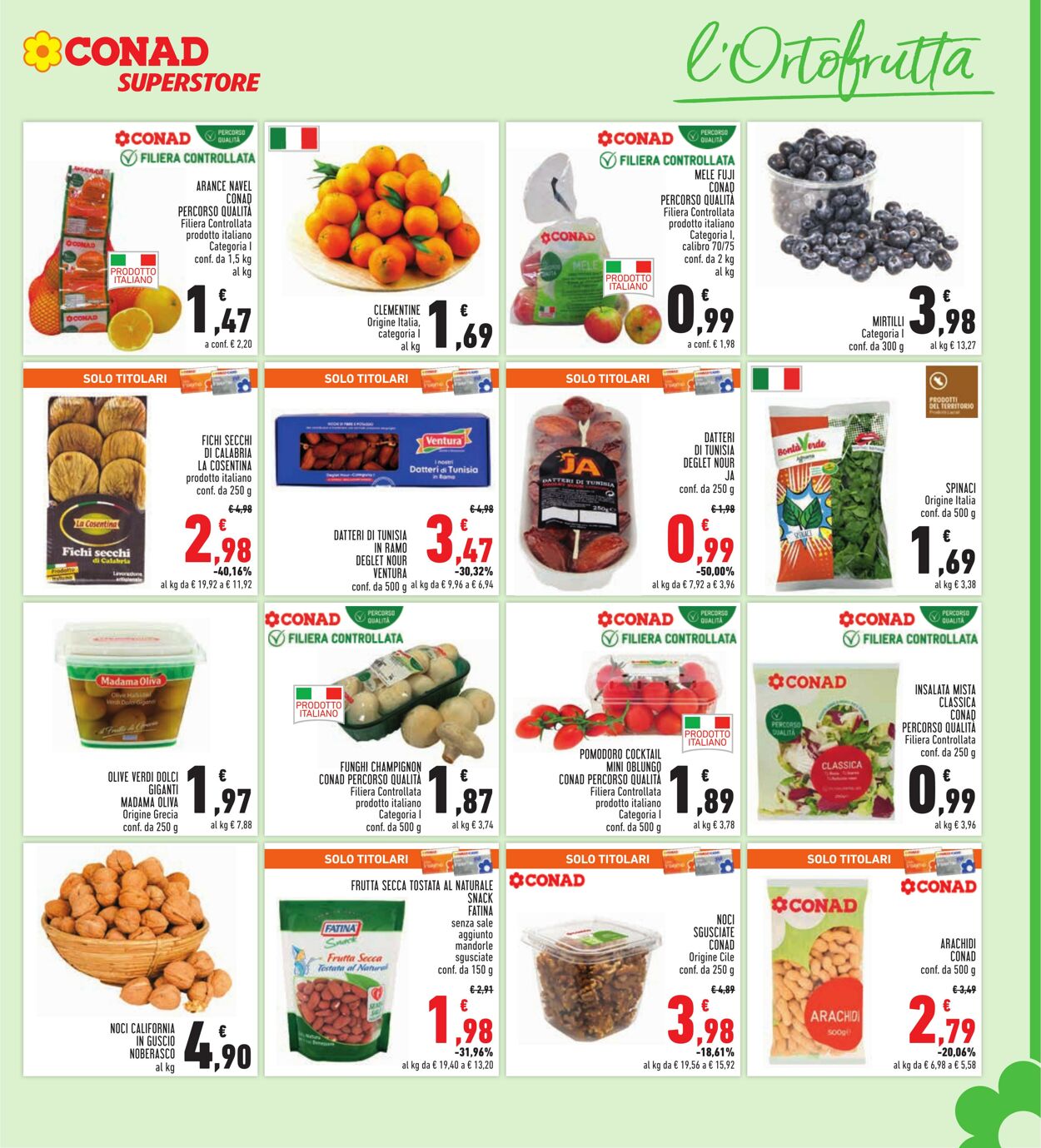 Volantino Conad 09.12.2024 - 26.12.2024