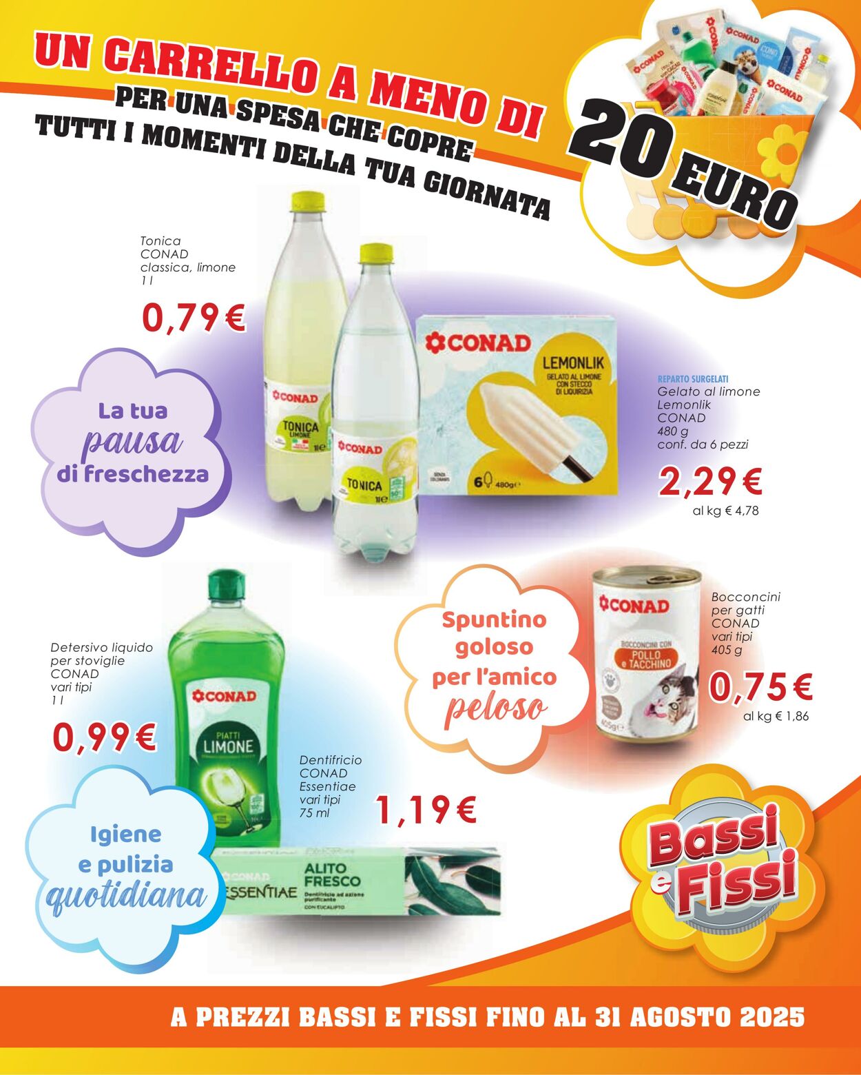 Volantino Conad 04.08.2025 - 04.08.2025
