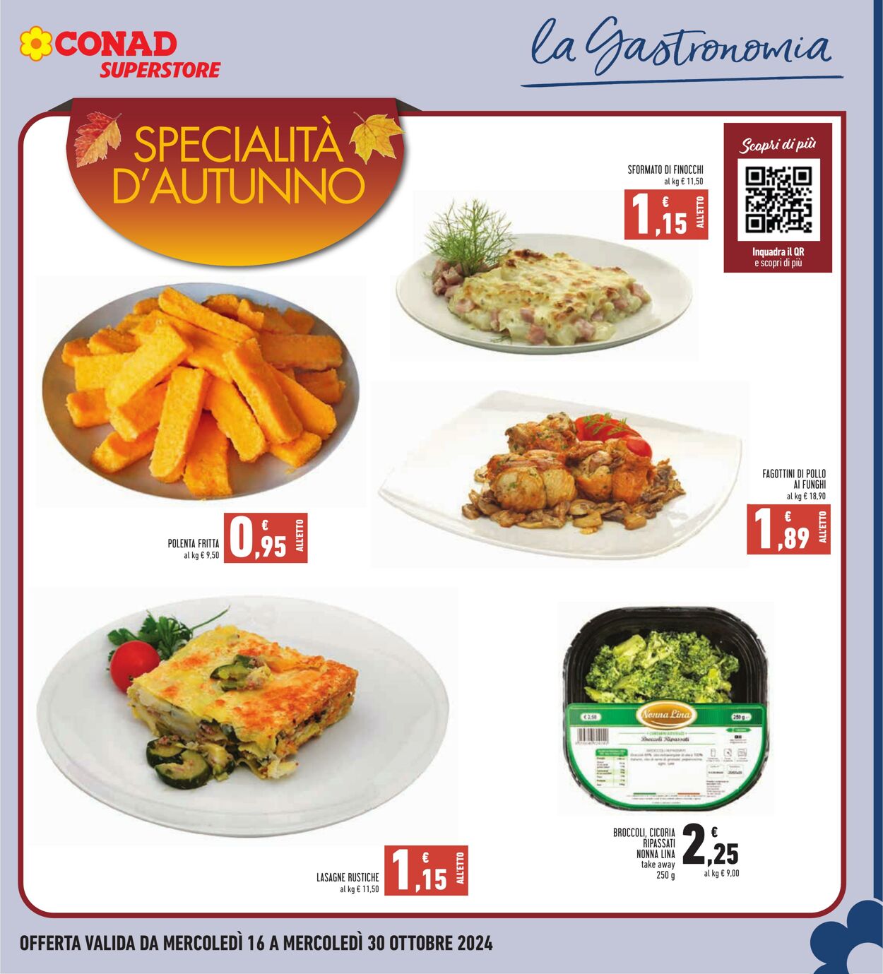 Volantino Conad 16.10.2024 - 30.10.2024