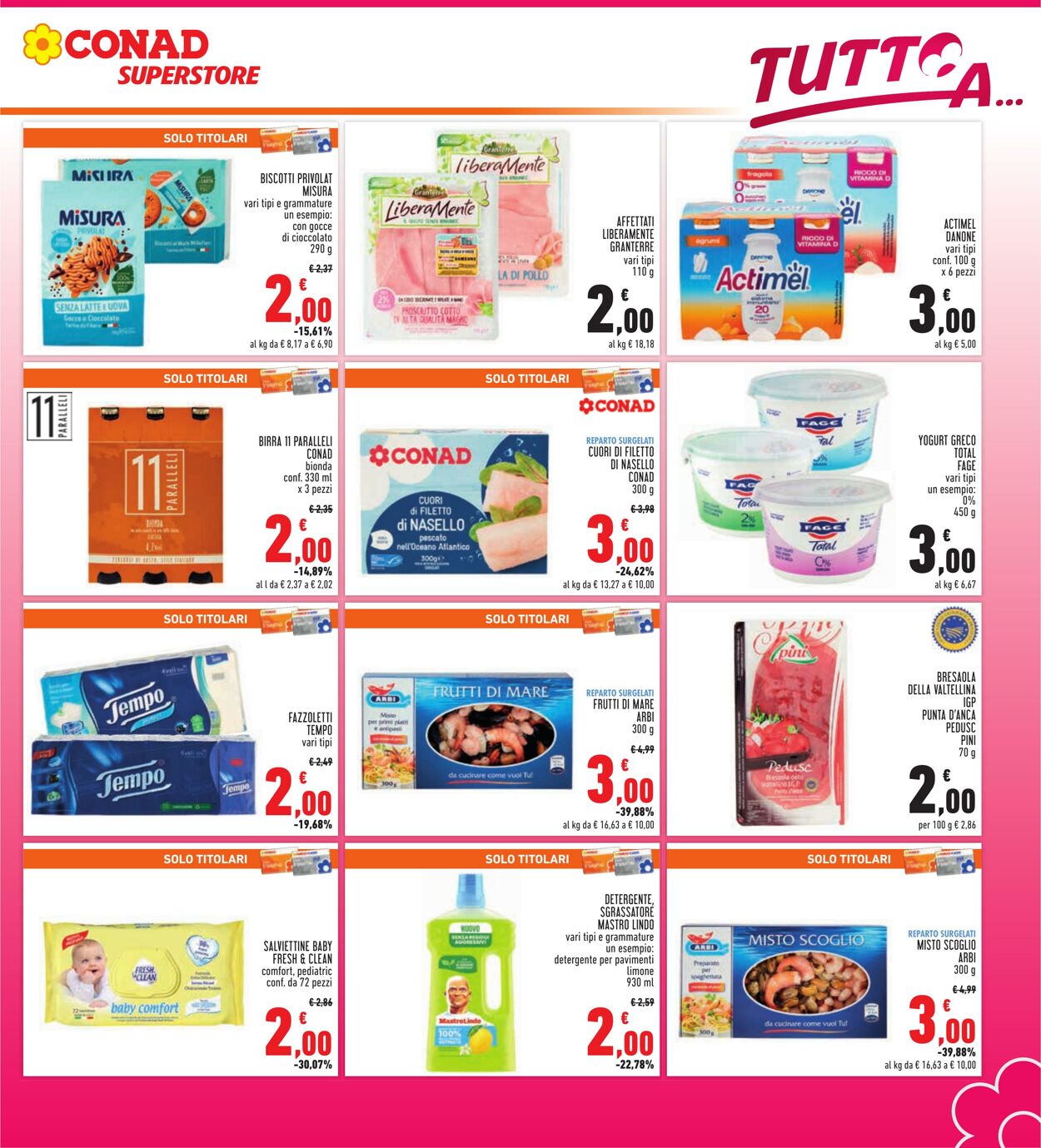 Volantino Conad 10.01.2024 - 21.01.2024