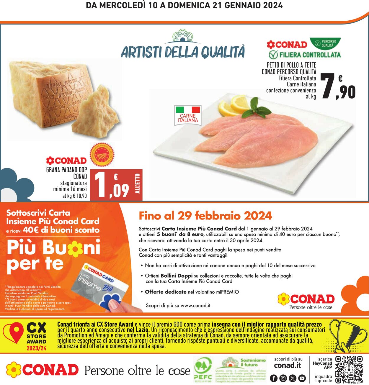 Volantino Conad 10.01.2024 - 21.01.2024