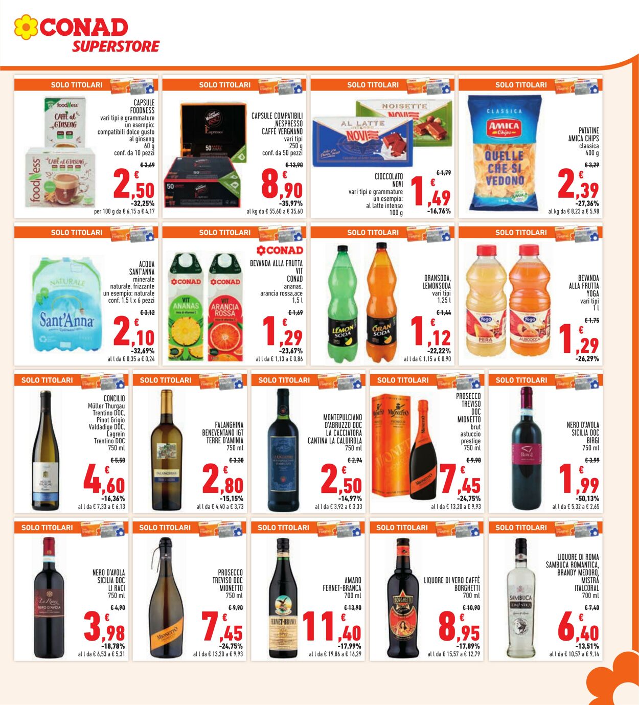 Volantino Conad 10.01.2024 - 21.01.2024