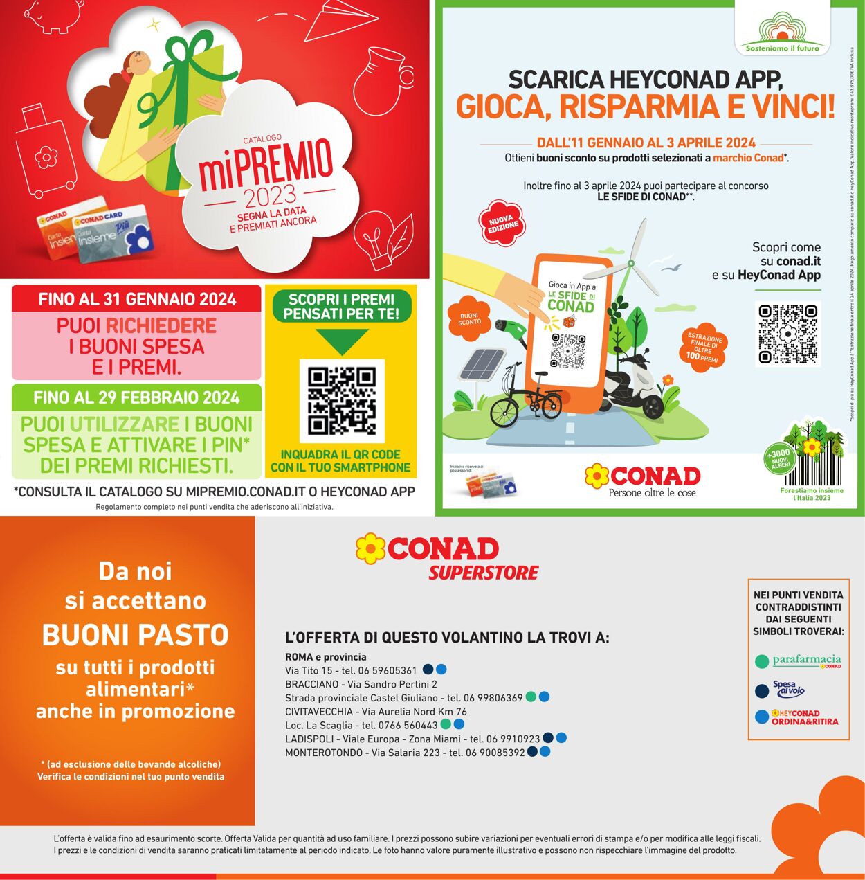 Volantino Conad 10.01.2024 - 21.01.2024