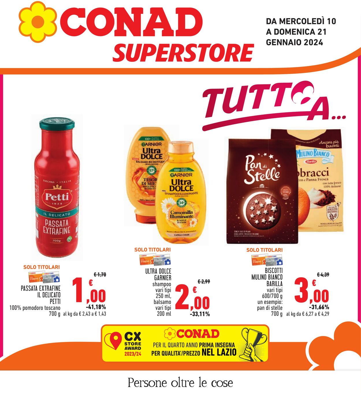 Volantino Conad 10.01.2024 - 21.01.2024