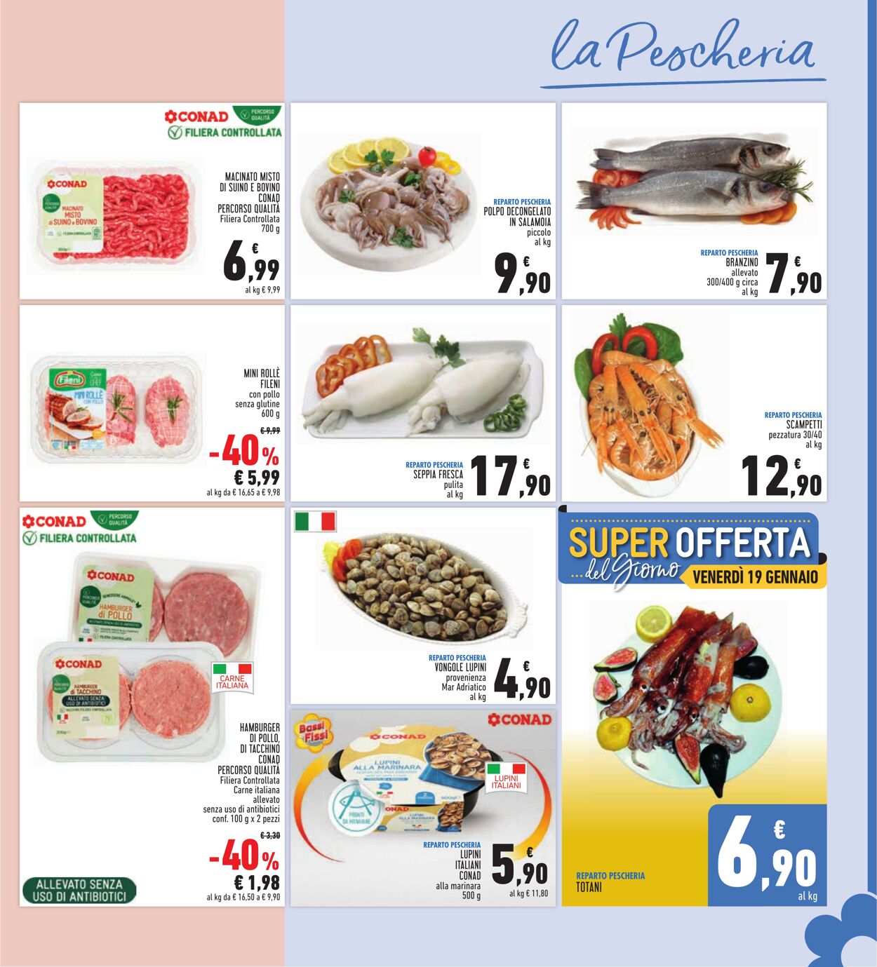 Volantino Conad 10.01.2024 - 21.01.2024