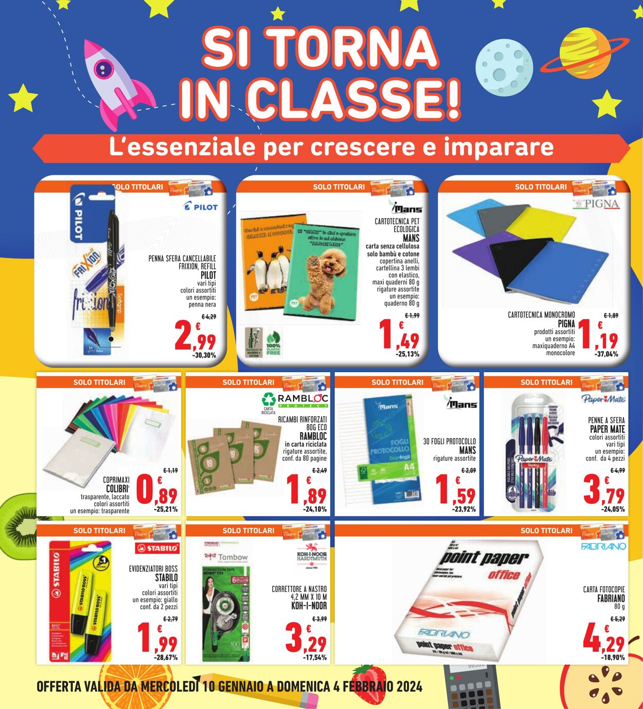 Volantino Conad 10.01.2024 - 21.01.2024