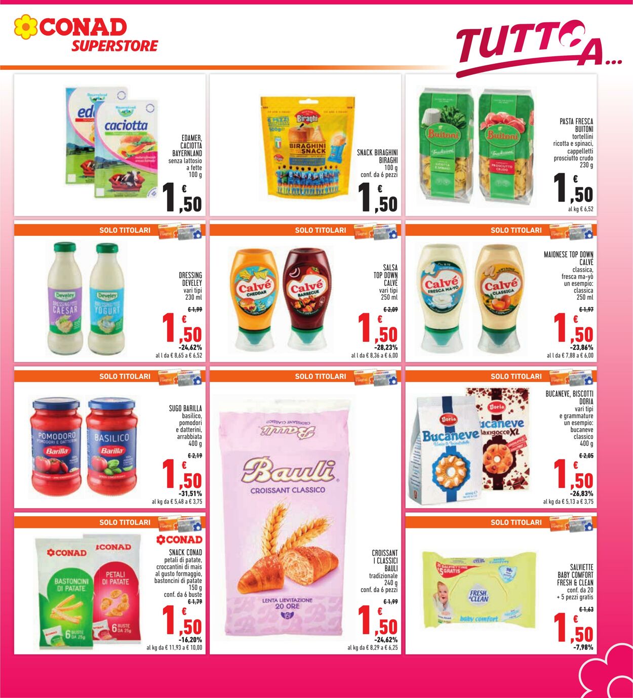 Volantino Conad 10.01.2024 - 21.01.2024