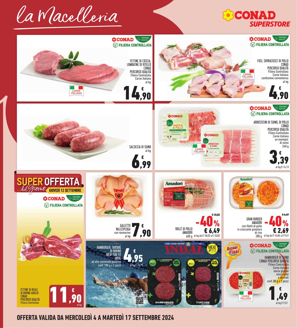 Volantino Conad 04.08.2024 - 17.09.2024