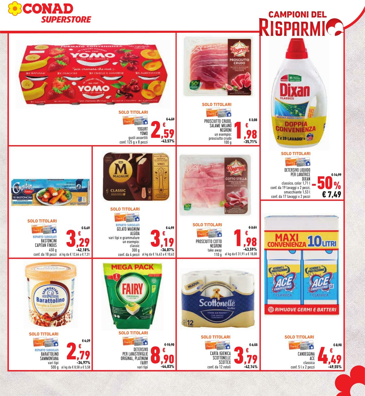 Volantino Conad 04.08.2024 - 17.09.2024