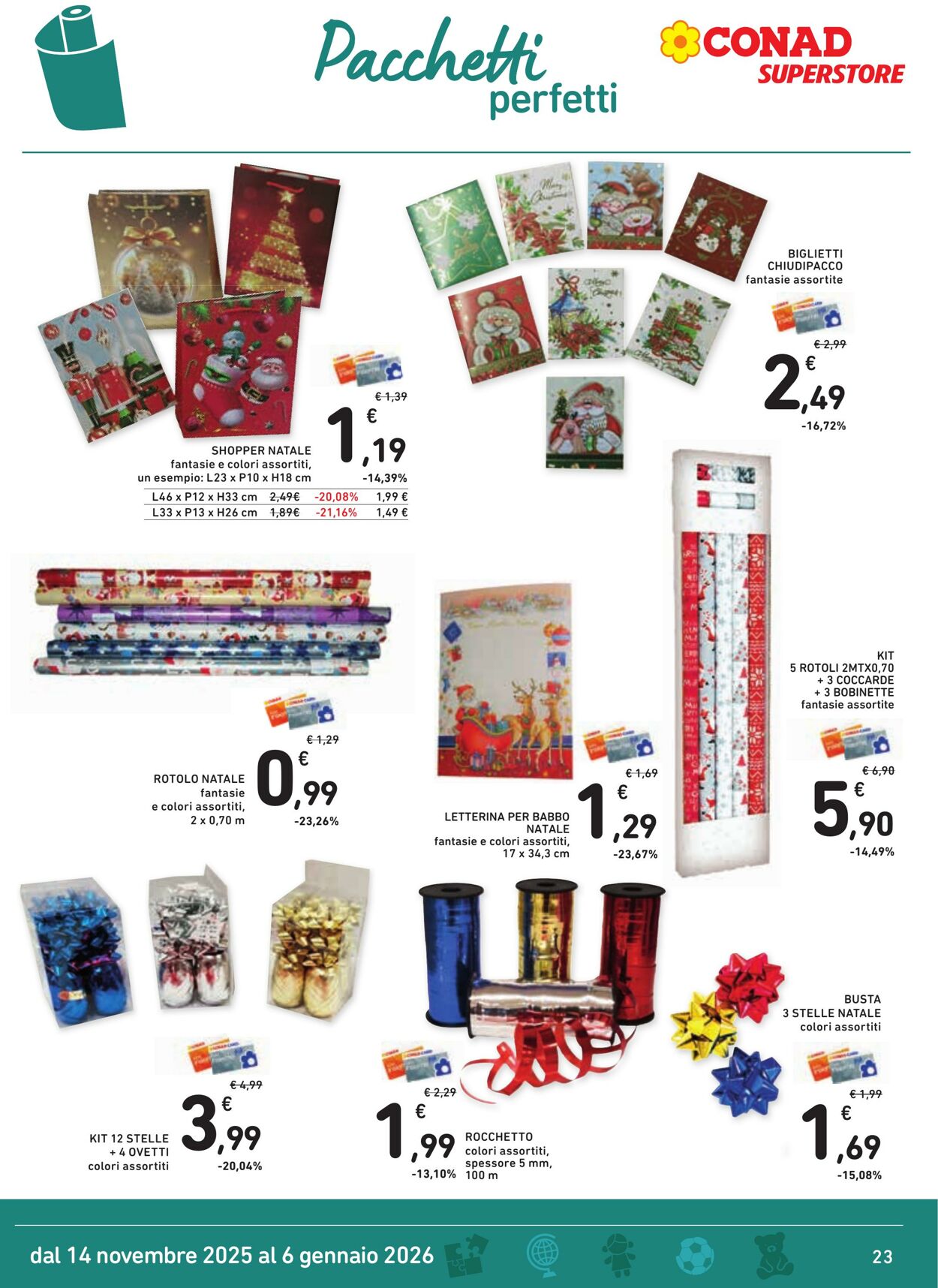 Volantino Conad 09.11.2025 - 09.11.2025