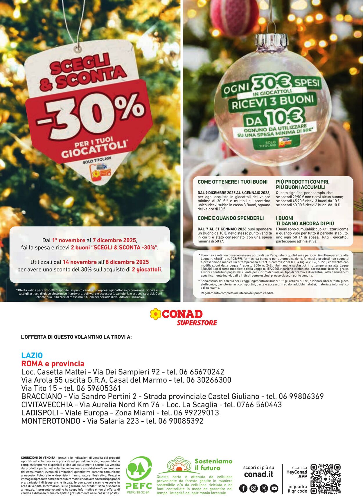 Volantino Conad 09.11.2025 - 09.11.2025