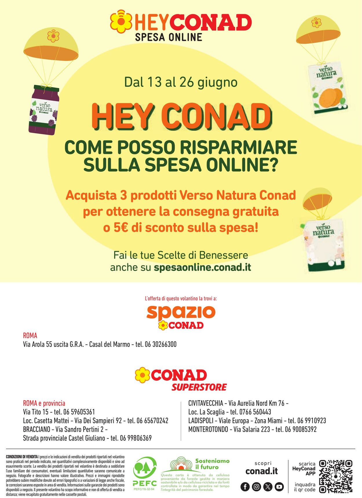 Volantino Conad 13.06.2024 - 06.07.2024