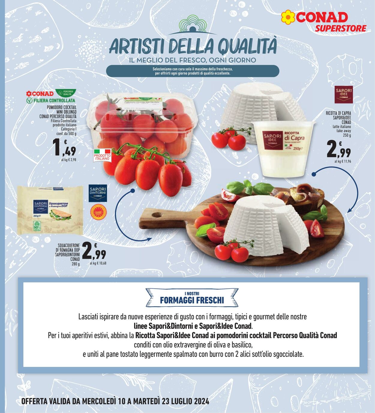 Volantino Conad 10.07.2024 - 23.07.2024