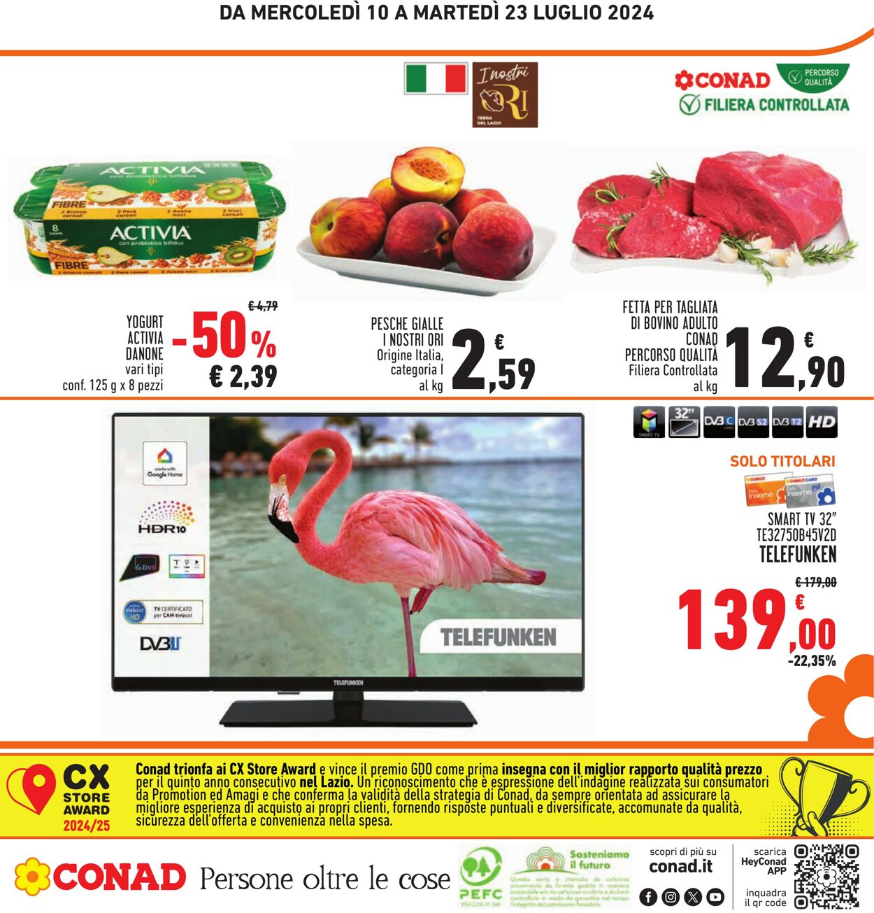 Volantino Conad 10.07.2024 - 23.07.2024