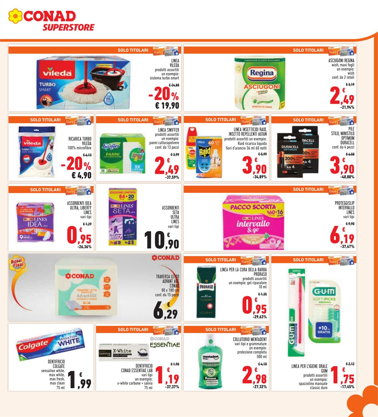 Volantino Conad 10.07.2024 - 23.07.2024