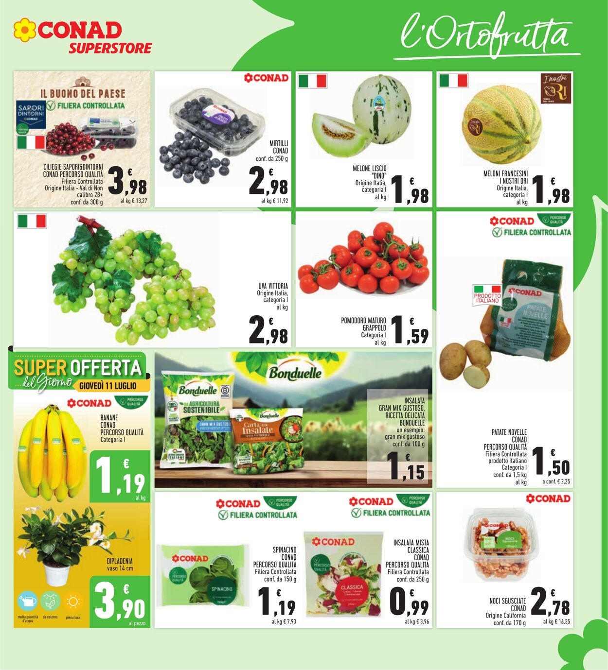 Volantino Conad 10.07.2024 - 23.07.2024