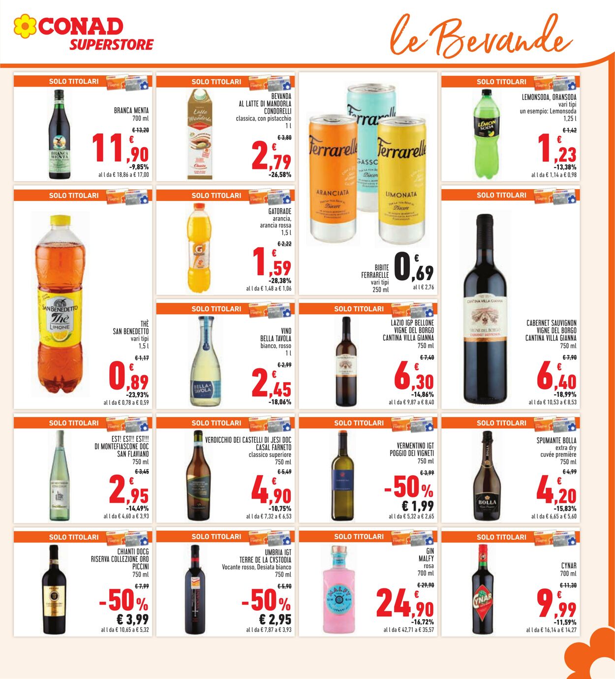 Volantino Conad 10.07.2024 - 23.07.2024