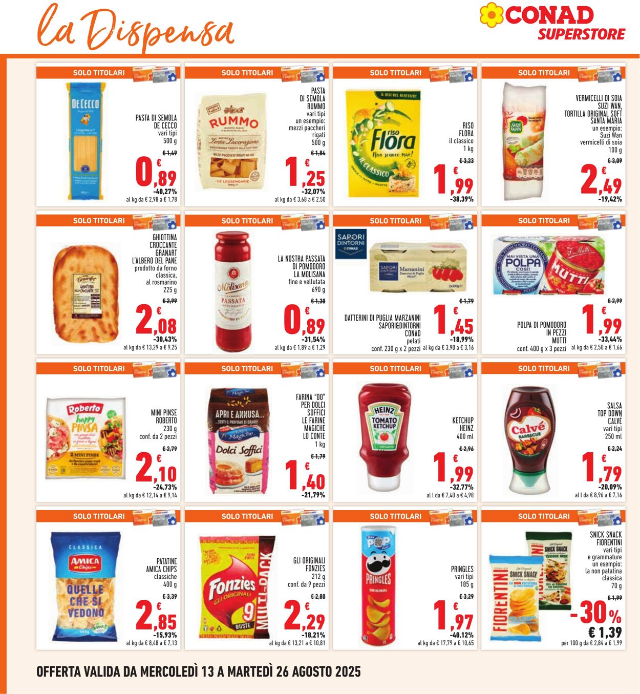 Volantino Conad 12.08.2025 - 12.08.2025
