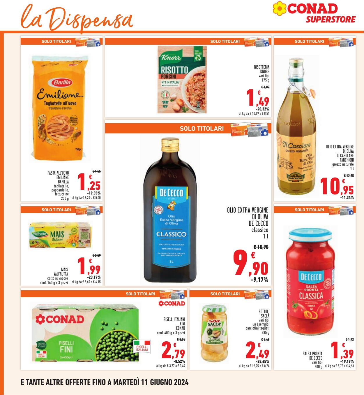 Volantino Conad 30.05.2024 - 08.06.2024