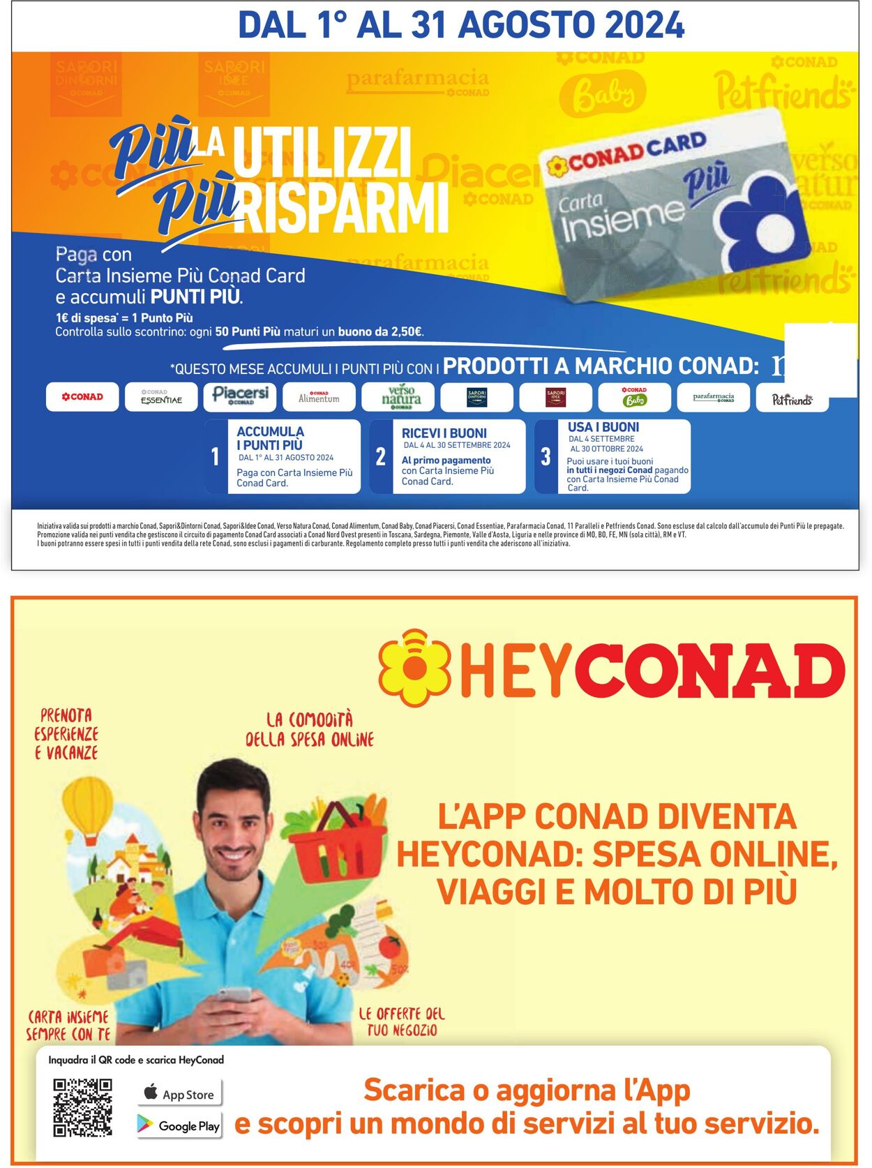 Volantino Conad 07.08.2024 - 03.09.2024