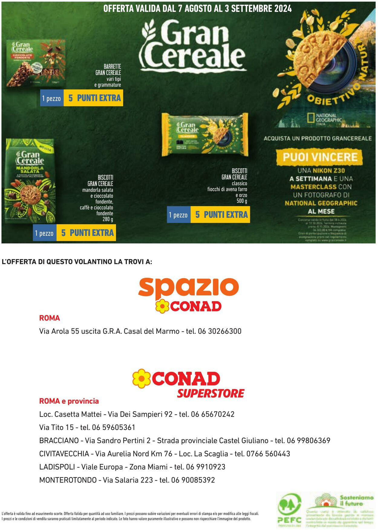 Volantino Conad 07.08.2024 - 03.09.2024