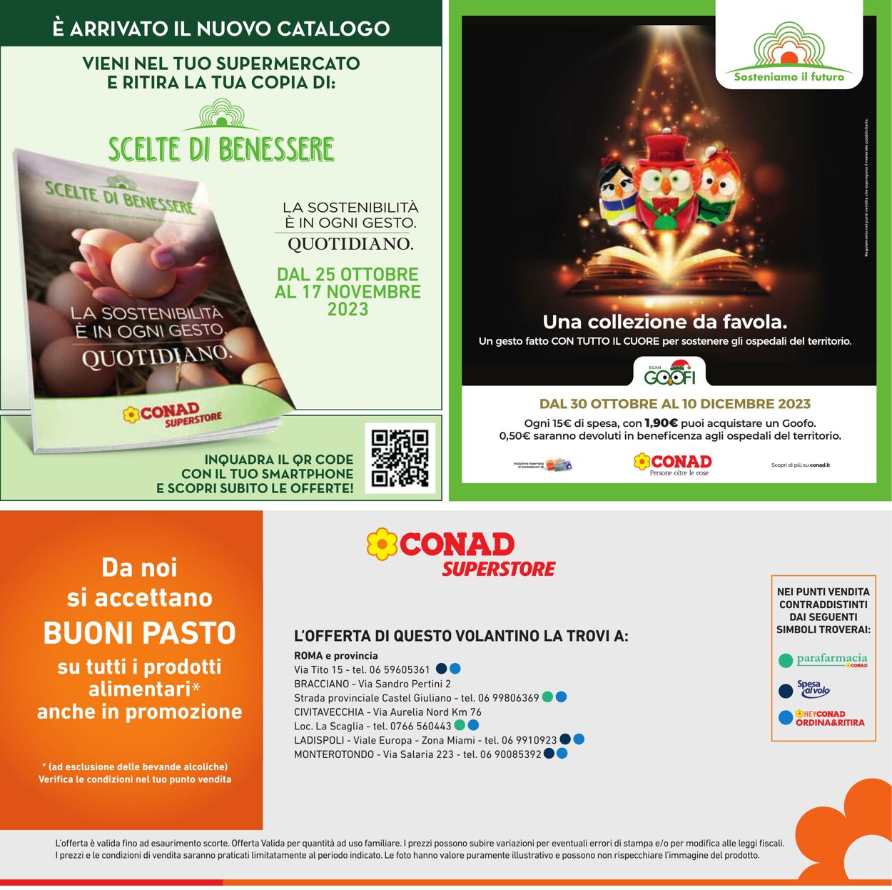 Volantino Conad 25.10.2023 - 05.11.2023