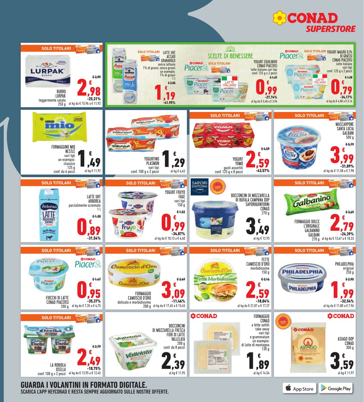 Volantino Conad 25.10.2023 - 05.11.2023