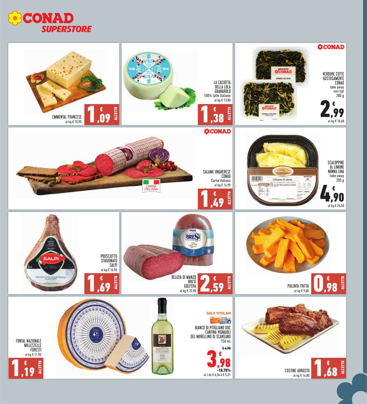 Volantino Conad 03.01.2025 - 14.01.2025