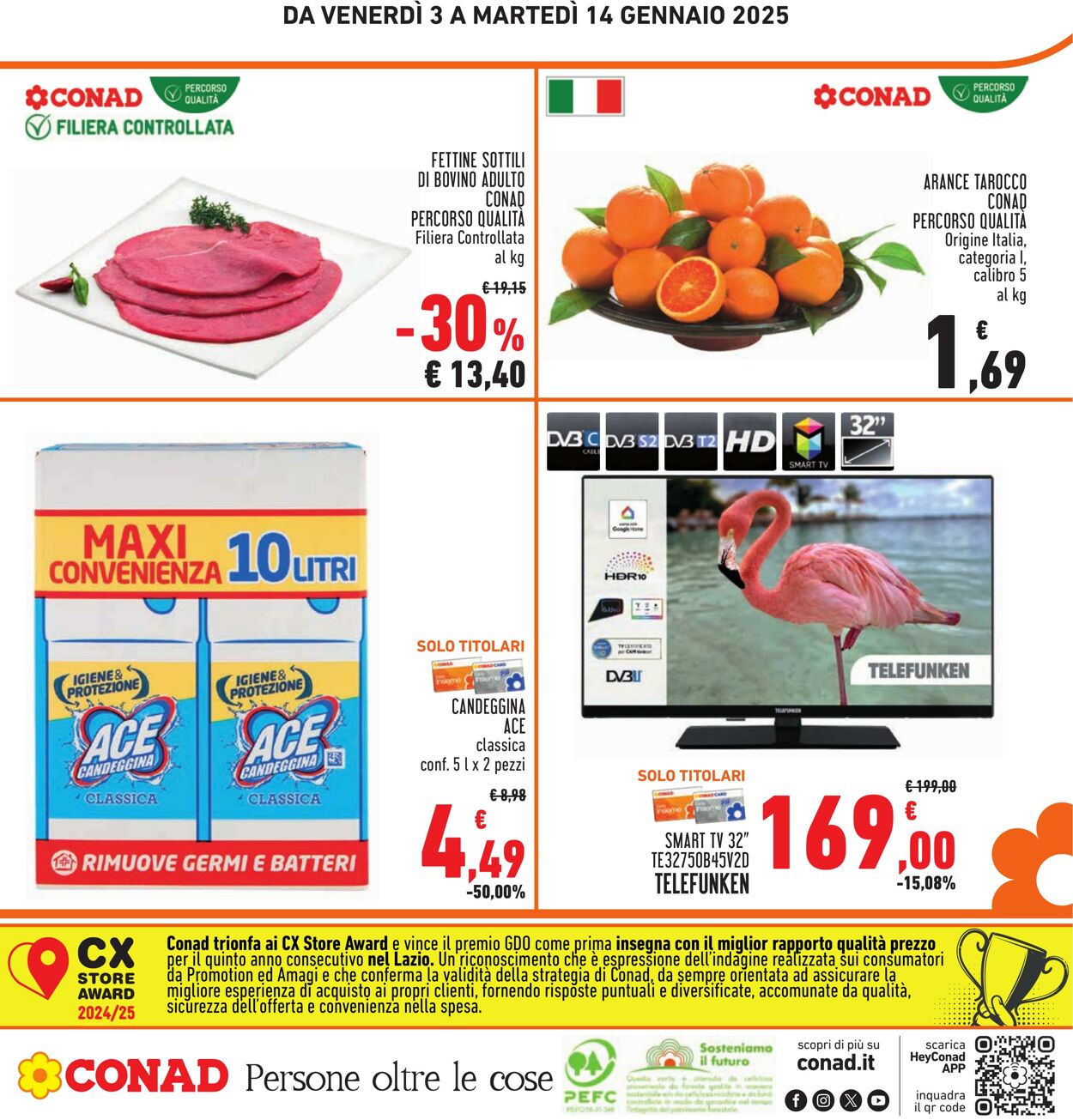 Volantino Conad 03.01.2025 - 14.01.2025