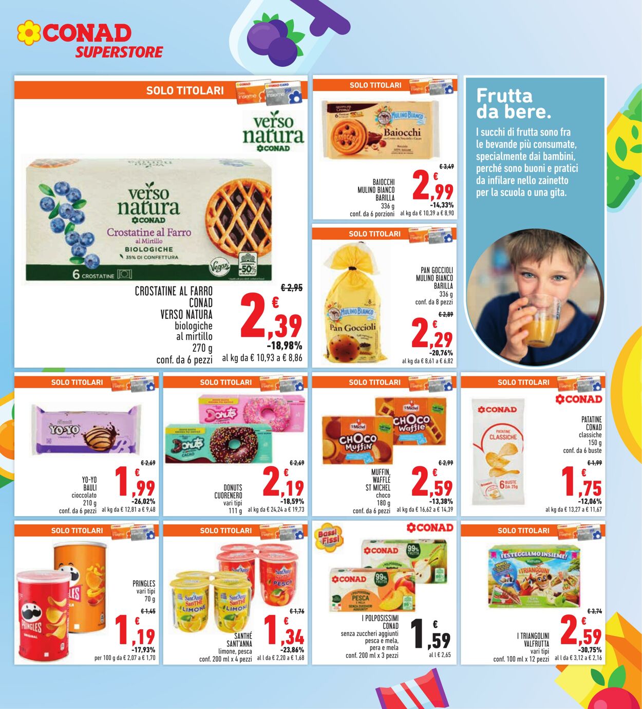 Volantino Conad 03.01.2025 - 14.01.2025