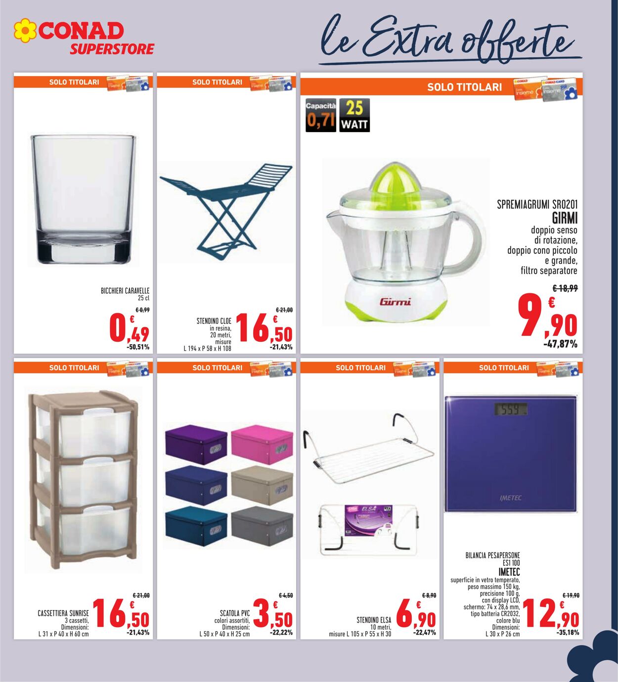 Volantino Conad 03.01.2025 - 14.01.2025