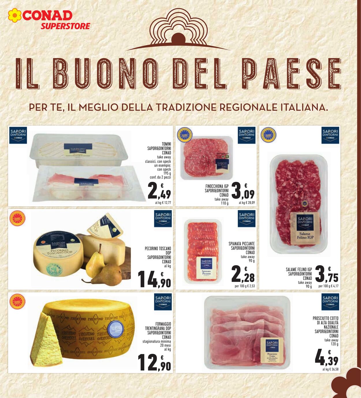 Volantino Conad 04.12.2022 - 15.01.2023