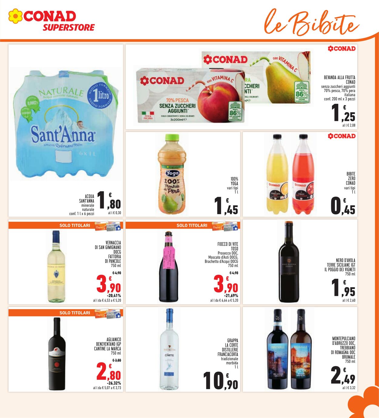 Volantino Conad 04.12.2022 - 15.01.2023