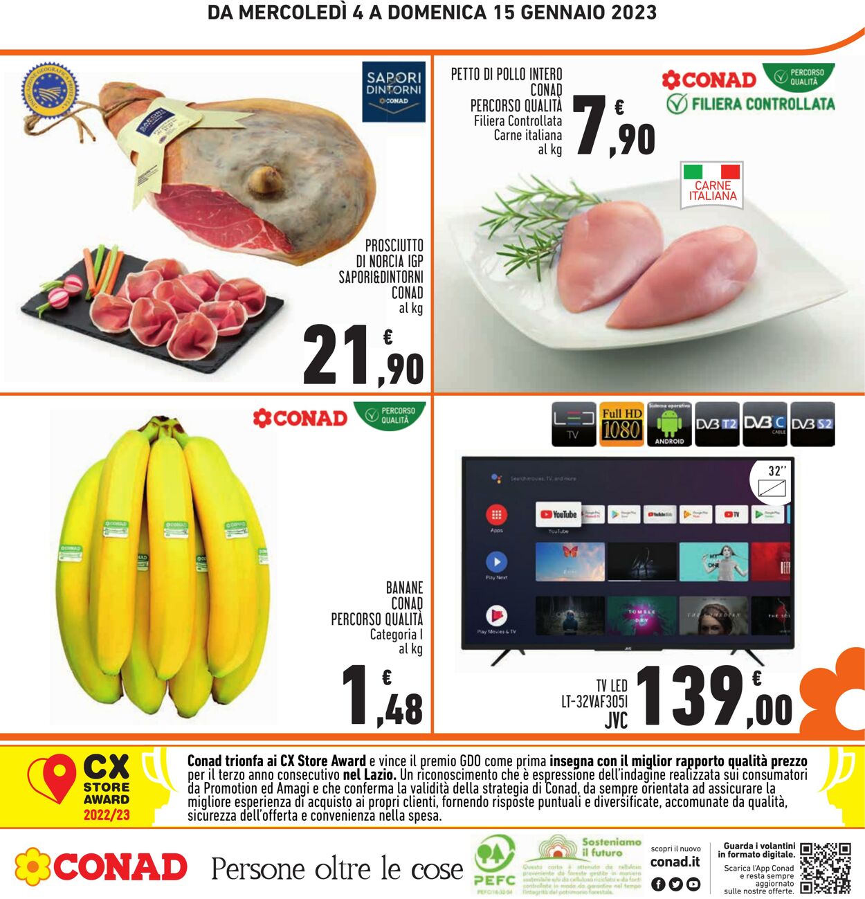 Volantino Conad 04.12.2022 - 15.01.2023