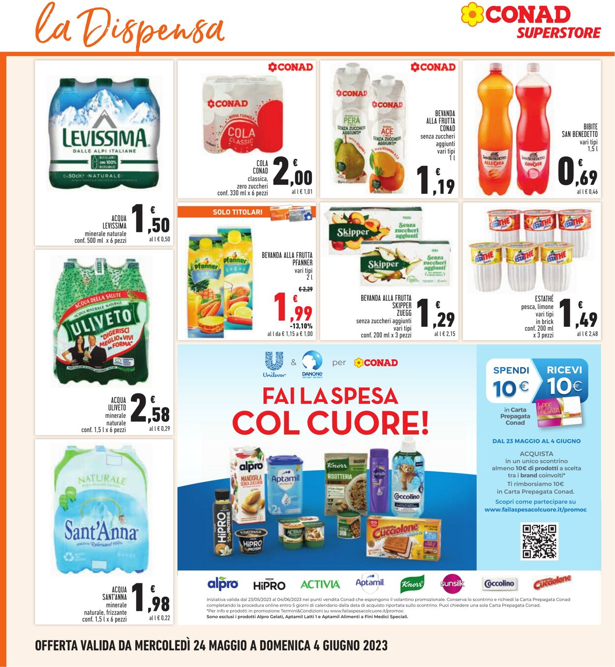 Volantino Conad 24.05.2023 - 04.06.2023