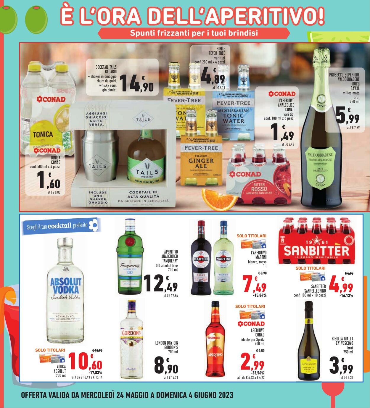 Volantino Conad 24.05.2023 - 04.06.2023