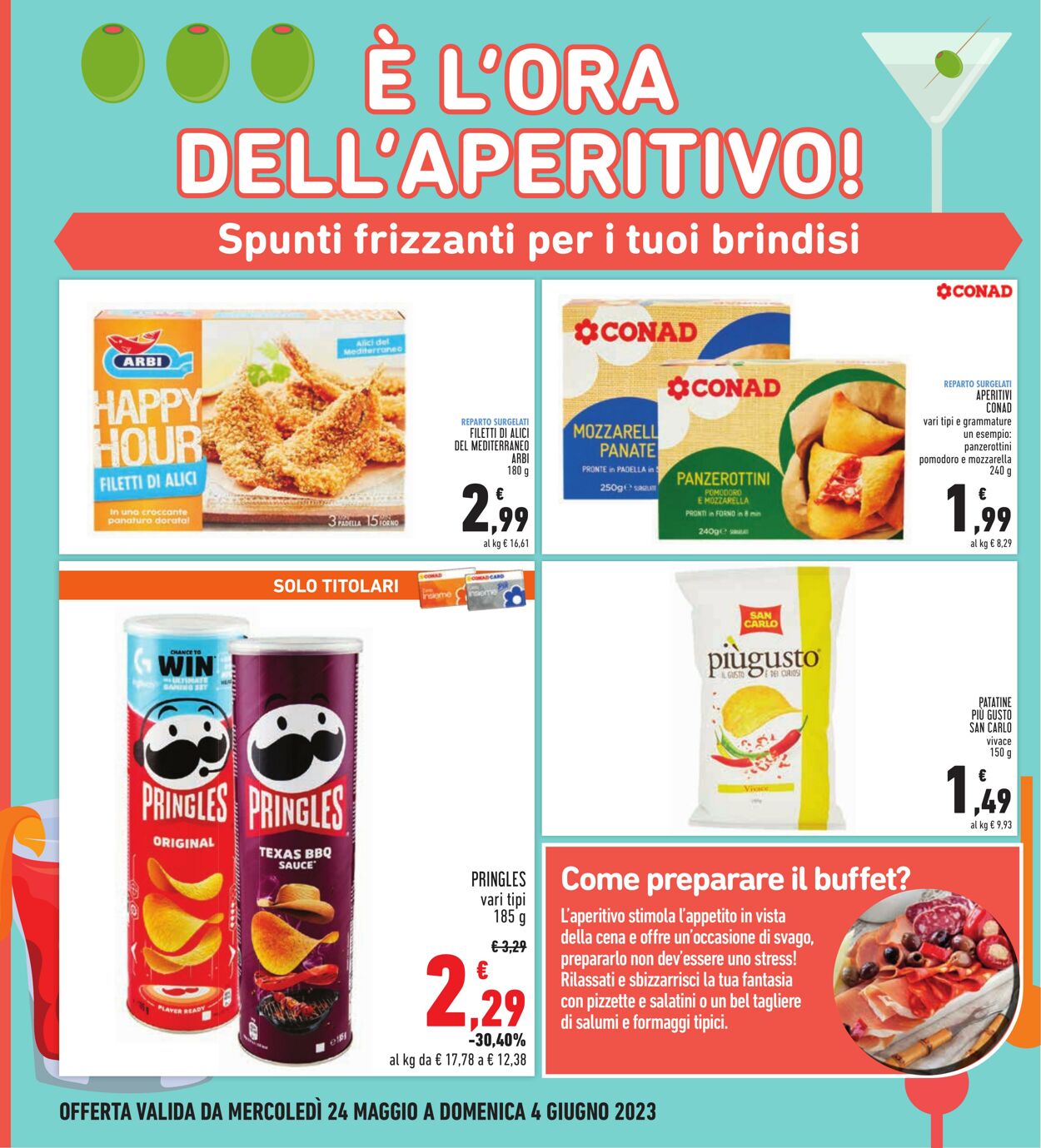 Volantino Conad 24.05.2023 - 04.06.2023