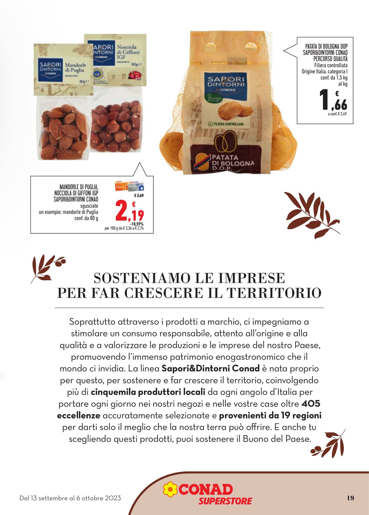 Volantino Conad 13.09.2023 - 06.10.2023