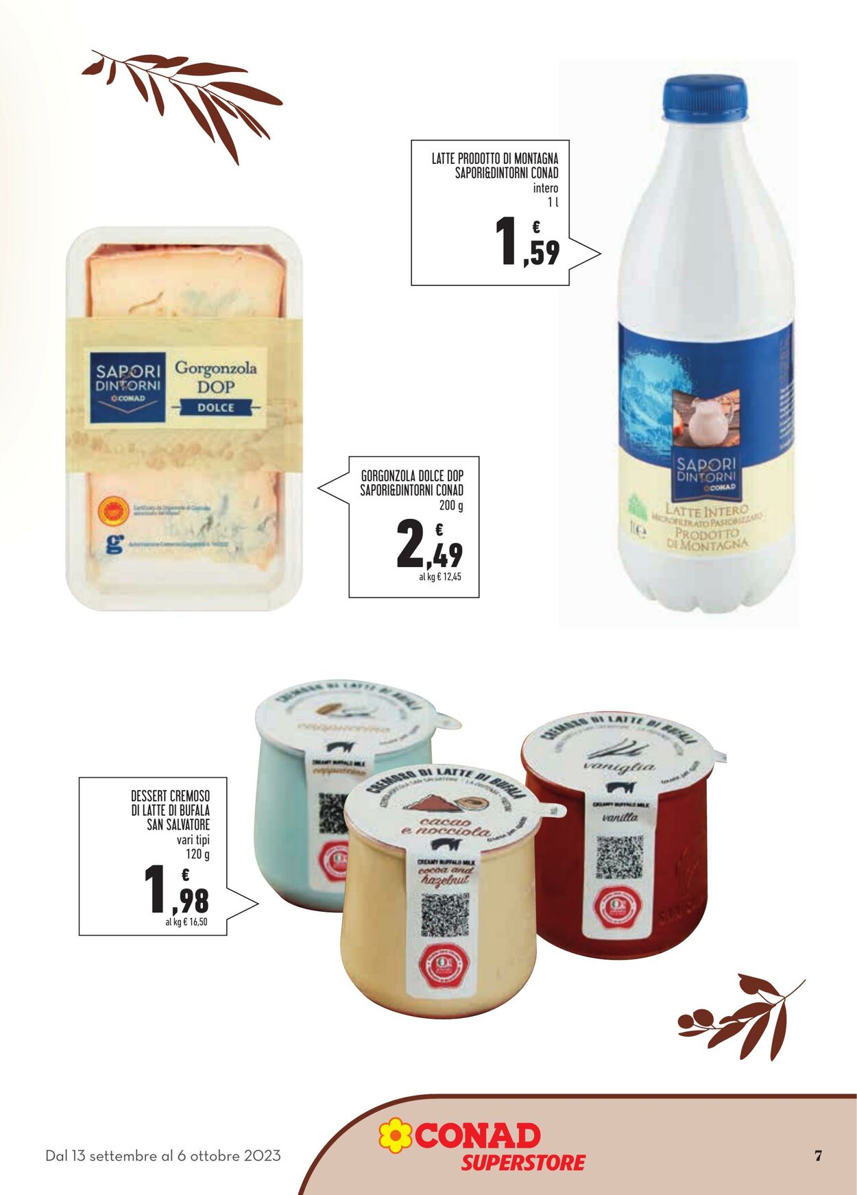 Volantino Conad 13.09.2023 - 06.10.2023