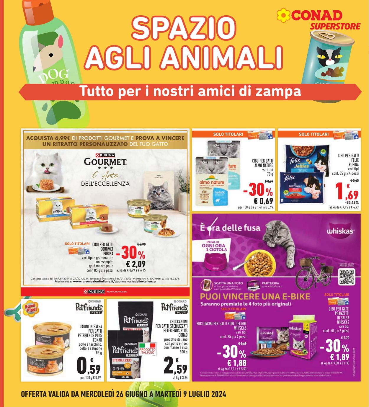 Volantino Conad 26.06.2024 - 09.07.2024