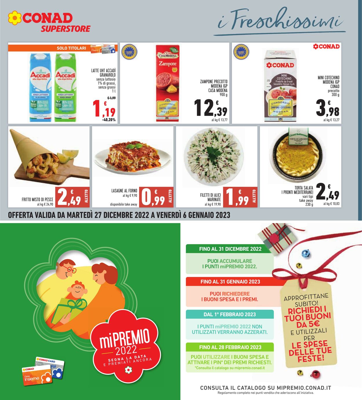 Volantino Conad 27.12.2022 - 06.01.2023